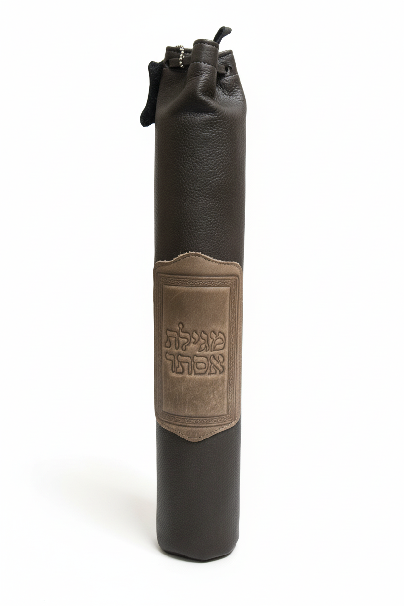 Megillah Holder with White Background